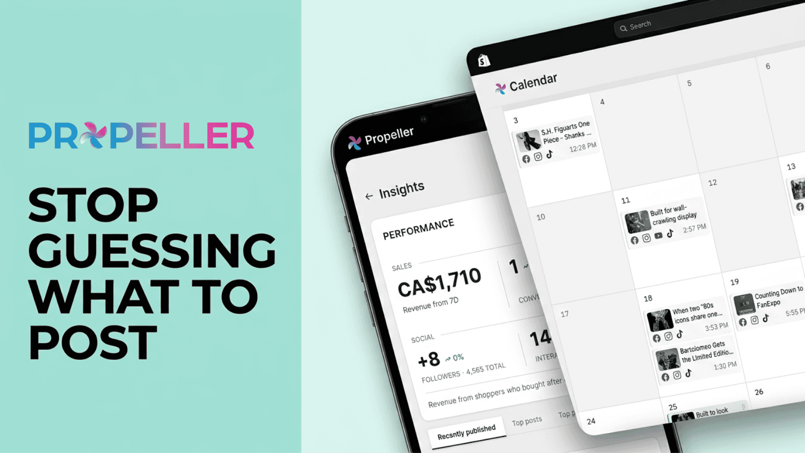 Propeller: Never Miss A Sale
