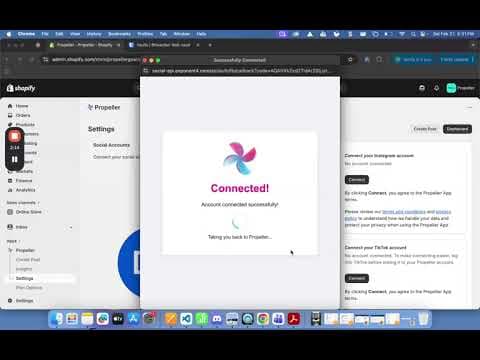 Connecting Your Social Accounts in Shopify Made Easy! Starting with Facebook.