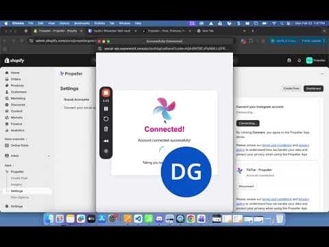 Connecting Your Instagram Account to Propeller in Shopify