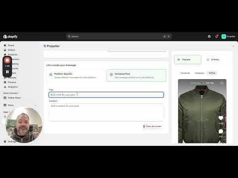 Creating Manual Content in Propeller for Shopify